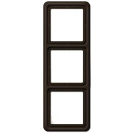 CD583WUBR Рамка CD Ударопрочная Коричневый 3-постовая Jung