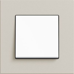 0211220 Рамка Esprit Linoleum-Multiplex Светло-серый 1-постовая Gira