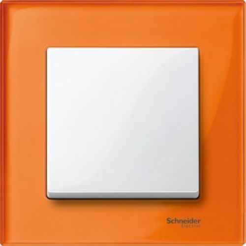 MTN404102 Рамка M-Elegance Оранжевый кальцит 1-постовая Merten