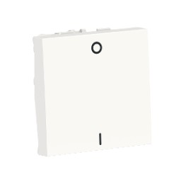 NU326218 Выключатель двухполюс, 1-клавиш, сх. 2 16 AX, 250 В, 2 мод Белый Schneider Electric