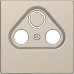 MTN4123-6033 D-life центральная накладка tv розетки, 2/3 отверстий, сахара Merten