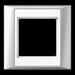 AP581ALWW Рамка A Plus Алюминий 1-постовая Jung