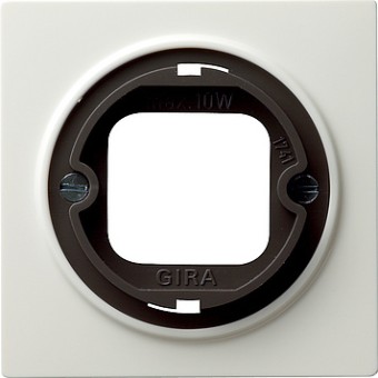 065940 Накладка для штыкового затвора для светового сигнала для крышек со штыковым затвором Белый Gira S-color