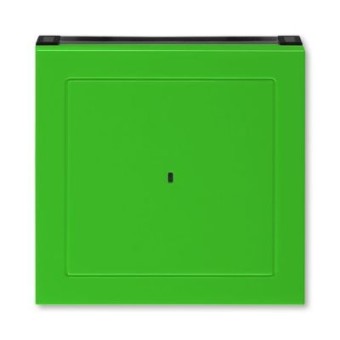 Накладка ABB Levit для выключателя карточного зелёный / дымчатый чёрный 3559H-A00700 67 2CHH590700A4067