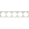 021540 Рамка S-color Белый 5-постовая Gira