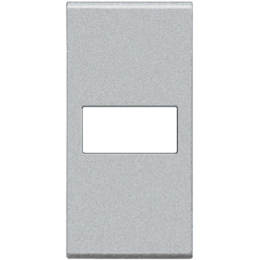 NT4916T LivingLight Клавиша Axial с 1 отверстием для вставки символа, размер 1 модуль Bticino