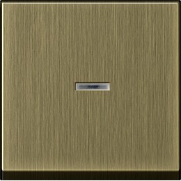0290603 Клавиша с подсветкой Бронза Gira