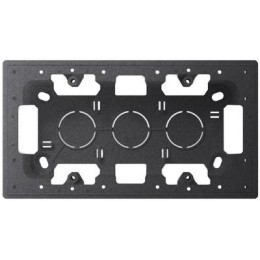 2400752-038 Монтаж короб для накл монт на 2 модуля, графит Simon 24