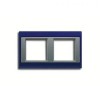 AP582BLAL Рамка A Plus Синий / Алюминий 2-постовая Jung
