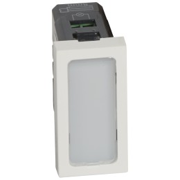 078501 Mosaic Индикатор одинарный 1м 230В Legrand