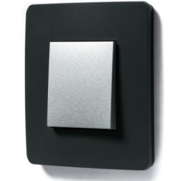 NU280222 Рамка Unica Studio Color Дымчато-Серый / Антрацит 1-постовая Schneider Electric