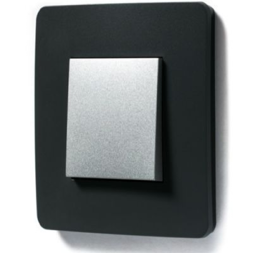 NU280222 Рамка Unica Studio Color Дымчато-Серый / Антрацит 1-постовая Schneider Electric