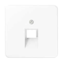 CD569-1UAWW CD 500/CD plus Белый Накладка 1-ой наклонной ТЛФ/комп розетки Jung