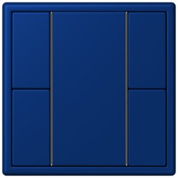 LC502TSA4320T Les Couleurs® Le Corbusier KNX кнопочный модуль F 50 с двумя парами кнопок bleu outremer fonce Jung