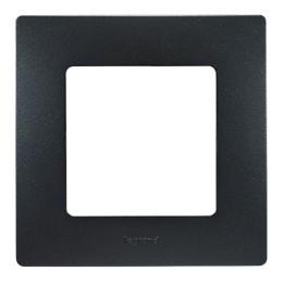 672581 Рамка Etika Антрацит 1-постовая  Legrand