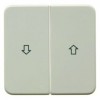 155222 Клавиши с оттиском Стрелка цвет: белый, с блеском Влагозащищенный скрытый монтаж IP44 Berker