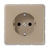 CD1520GB CD 500 Розетка с заземлением Jung 16А/250В бронза 