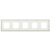 FD01215BD Рамка Provence White Decape 5-постовая Fede