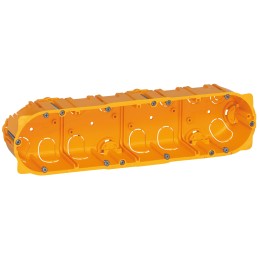 080054 Batibox Коробка встраиваемая монтажная для сухих перегородок 4п гл.50мм Legrand