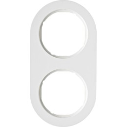 10122089 Рамка R.Classic Полярная белизна 2-постовая Berker