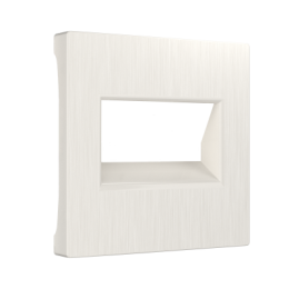 WL13-RJ45+RJ45-CP Накладка для двойной розетки Еthernet RJ-45 (перламутровый рифленый) Antik Werkel a040900