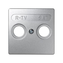 73097-63 Накладка на телевизионную розетку R-TV-SAT, Simon 73 Loft, алюминий