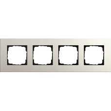 0214220 Рамка Esprit Linoleum-Multiplex Светло-серый 4-постовая Gira 0214220 Рамка Esprit Linoleum-Multiplex Светло-серый 4-постовая Gira