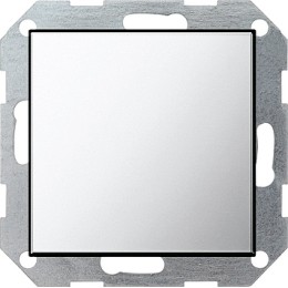 0268605 Заглушка с опорной платой Хром Gira