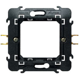 L4702G Living суппорт 2 модуля с клипсами Bticino