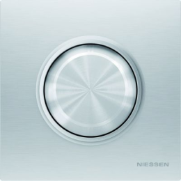 8671 OX Рамка Skymoon Нержавеющая сталь 1-постовая ABB