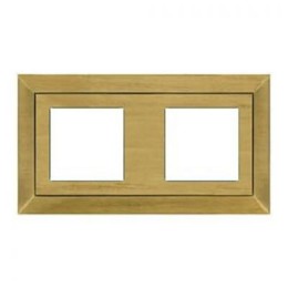 FD01252PM Рамка Barcelona Matt Patina 2-постовая Fede