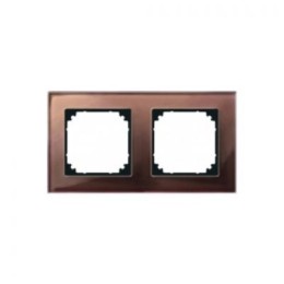 MTN4020-3215 Рамка M-Elegance Махагон 2-постовая Merten