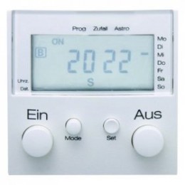 17388989 Таймер с дисплеем и подключением датчика цвет: полярная белизна, с блеском S.1/B.3/B.7 Glas Berker