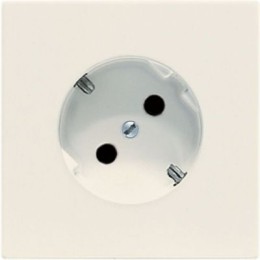 LS520-45 LS 990 Бежевый Розетка с/з под углом 45 град Jung LS серия