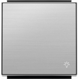 8504.2 AI Клавиша для 1-клав/ выключателей /переключ /кнопок сим "СВЕТ" Нержавеющая сталь , ABB