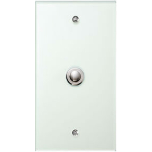 1391 Стеклянная накладка TS Прозрачный 1-постовая Berker