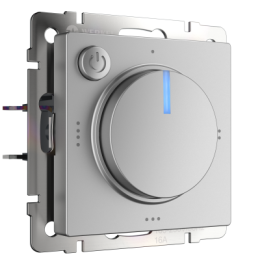 WL06-40-01 Терморегулятор электромеханический для теплого пола (серебряный) Antik Werkel a042013