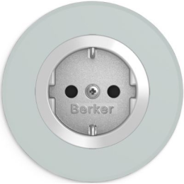 1091 Рамка Glasserie Прозрачный 1-постовая Berker