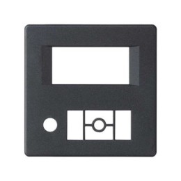82058-38 Накладка на радиоприемник с ЖК-дисплеем, S82, S82N, S82 Detail, графит Simon