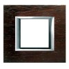 HA4802LWE Рамка Axolute Квадрат Венге 2-модульная Bticino