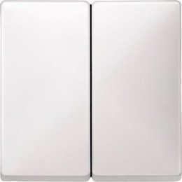 MTN412519 Клавиша x2, белый Merten