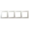 1500640-030 Рамка универсальная, 4 поста, белый Simon 15