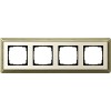 0214623 Рамка Classix Бронза / Кремовый 4-постовая Gira