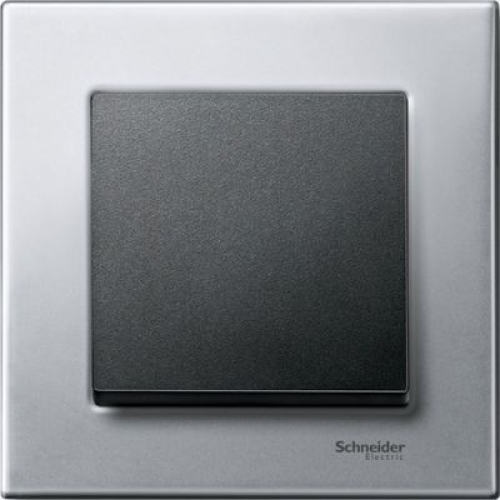 MTN403160 Рамка M-Elegance Платина / Серебро 1-постовая Merten