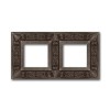 FD01412CO Рамка Granada Copper 2-постовая Fede