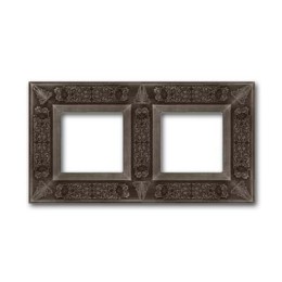 FD01412CO Рамка Granada Copper 2-постовая Fede