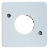 153009 Центральная панель для нажимной кнопки и светового сигнала Е10 цвет: полярная белизна, с блеском Влагозащищенный скрытый монтаж IP44 Berker