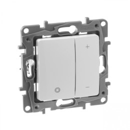 672218 Светорегулятор нажимной - Etika - 400 Вт - белый Legrand