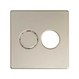 82082-34 Накладка на аудиорозетку для подключения двух аудиоколонок, S82, S82N, шампань Simon