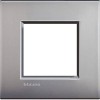 LNE4802NK Рамка LivingLight Air Никель матовый 2-модульная Bticino